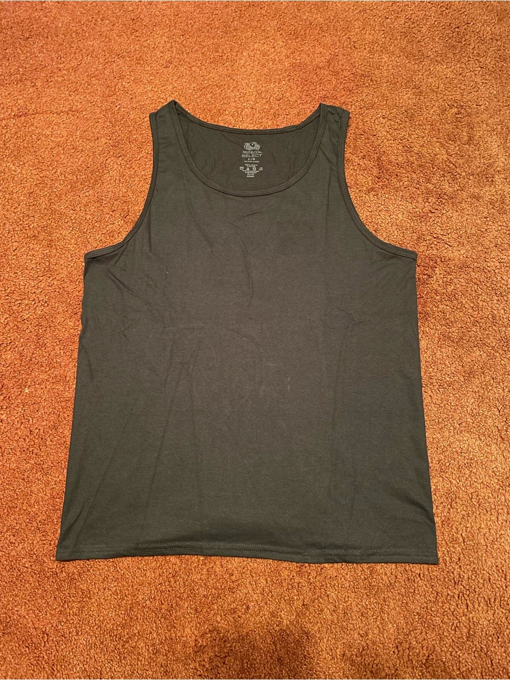 Men's Black Tank Top - Classic Sleeveless Shirt